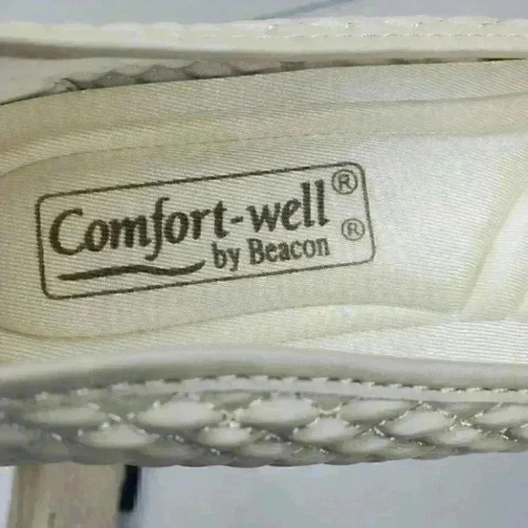 Stretch'n Form by Beacon Beige Women Comfort Shoes Size 8.5/9/10 New - Picture 7 of 10